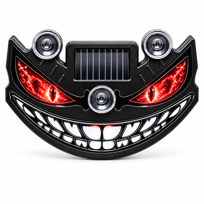NightSmirk – Solar LED Evil Grin Car Window Light