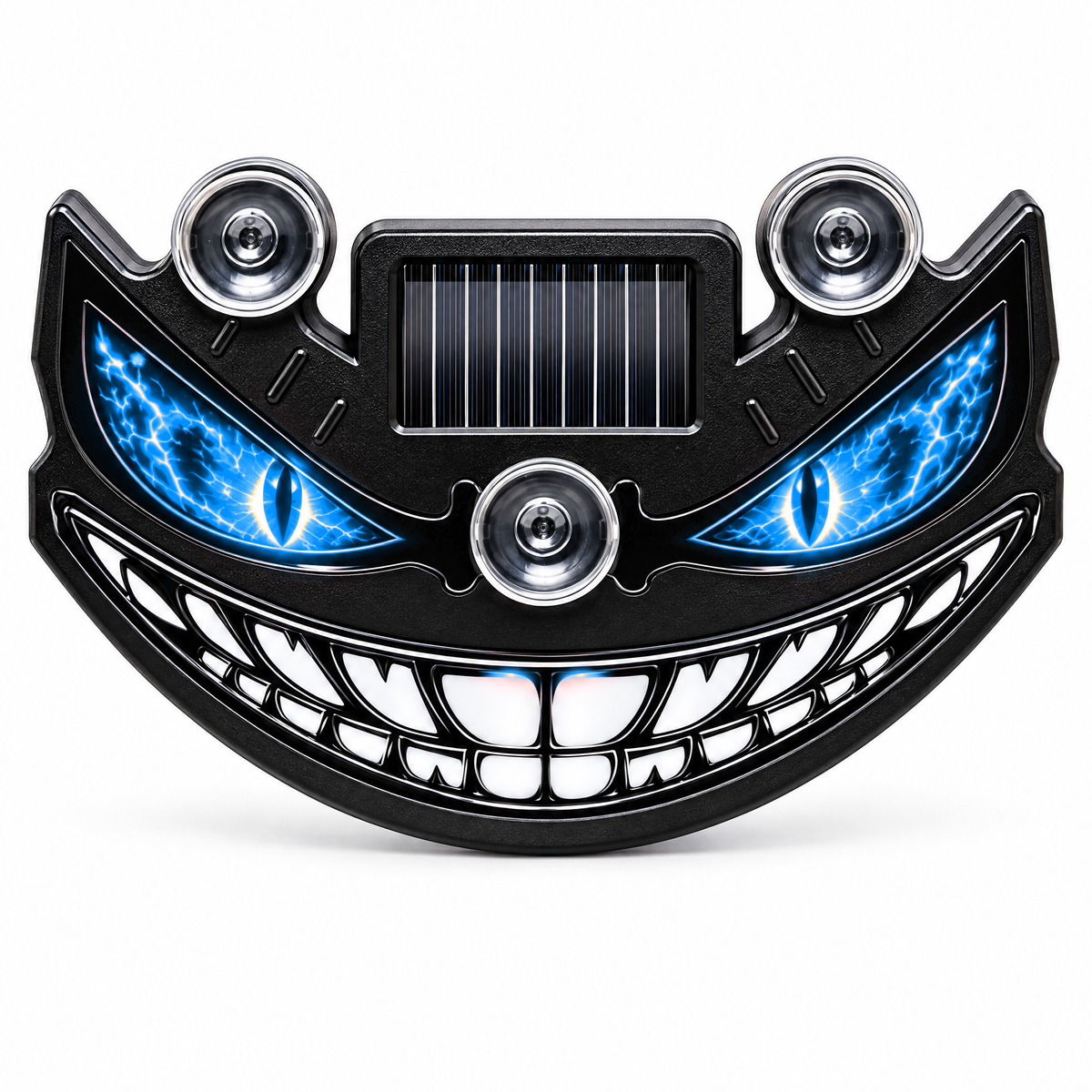 NightSmirk – Solar LED Evil Grin Car Window Light