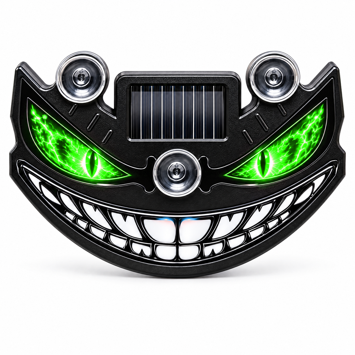 NightSmirk – Solar LED Evil Grin Car Window Light