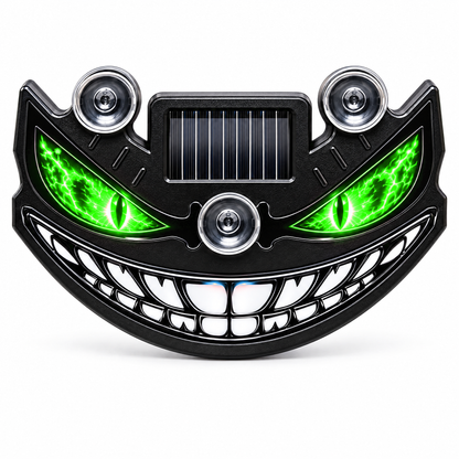 NightSmirk – Solar LED Evil Grin Car Window Light