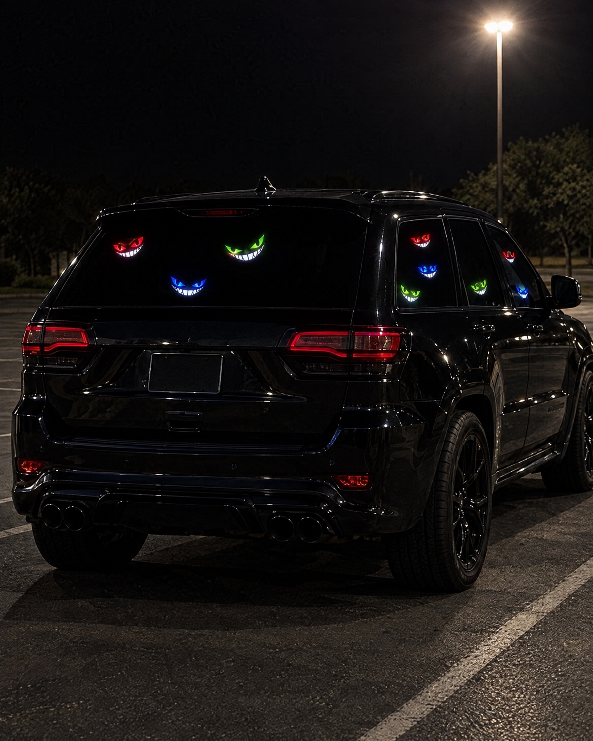 Full Car Look with nine NightSmirk lights